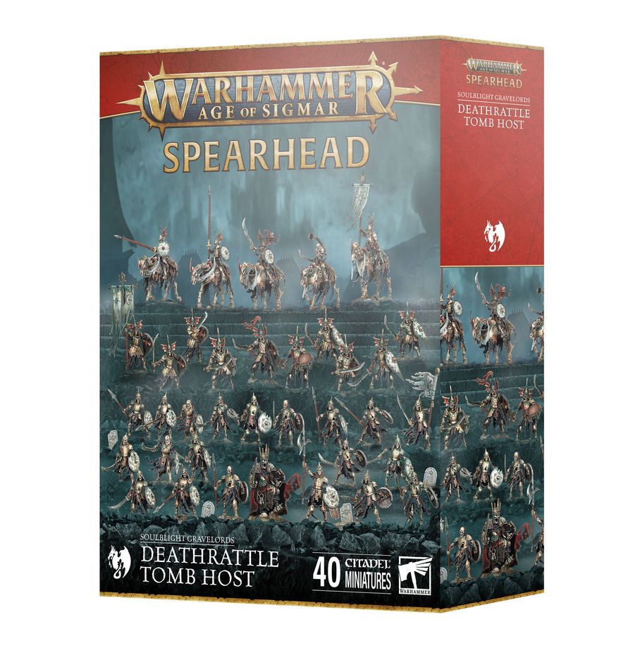 Warhammer: Age of Sigmar - Spearhead: Soulblight Gravelords – Deathrattle Tomb Host | Gamers Paradise