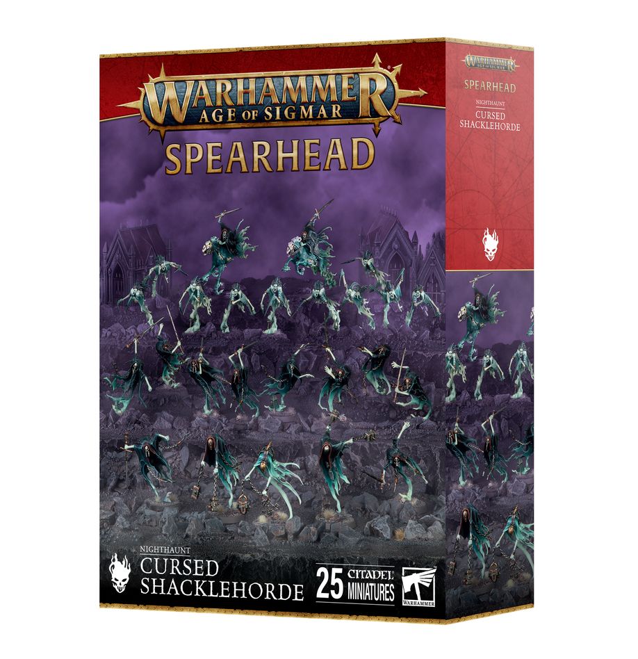 Warhammer: Age of Sigmar - Nighthaunt - Cursed Shacklehorde | Gamers Paradise
