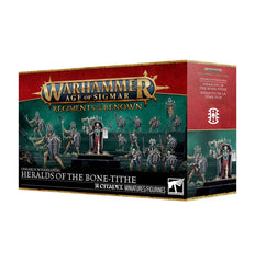 Warhammer: Age of Sigmar - Ossiarch Bonereapers - Regiment of Renown: Heralds of the Bone-tithe | Gamers Paradise