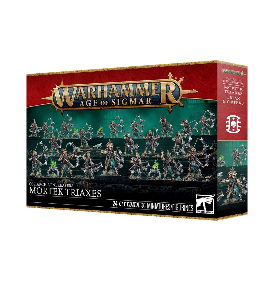 Warhammer: Age of Sigmar - Ossiarch Bonereapers - Mortek Triaxes (PREORDER) | Gamers Paradise