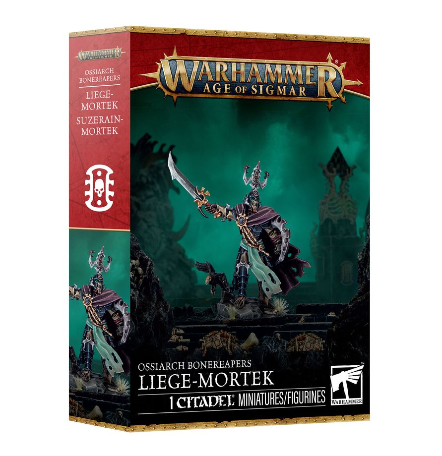 Warhammer: Age of Sigmar - Ossiarch Bonereapers - Liege-Mortek (PREORDER) | Gamers Paradise