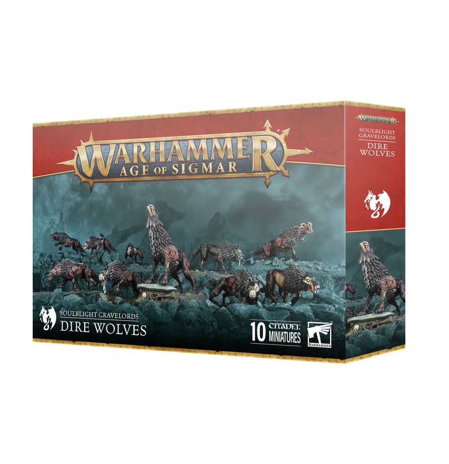 Warhammer: Age of Sigmar - Soulblight Gravelords - Dire Wolves | Gamers Paradise