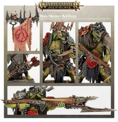 Warhammer: Age of Sigmar - Orruk Warclans - Man-Skewer Boltboyz | Gamers Paradise