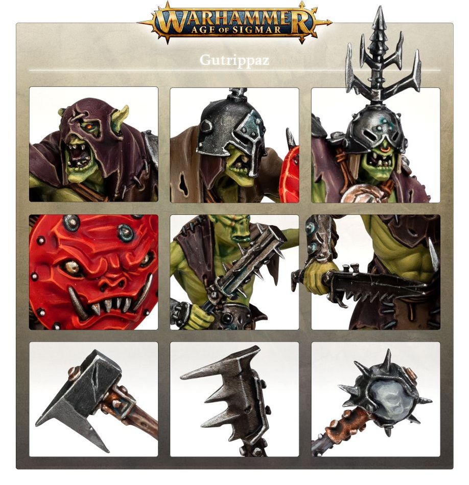 Warhammer: Age of Sigmar - Orruk Warclans - Gutrippaz | Gamers Paradise