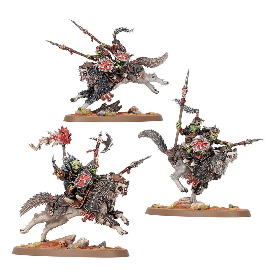 Warhammer: Age of Sigmar - Gloomspite Gitz - Snarlpack Cavalry | Gamers Paradise