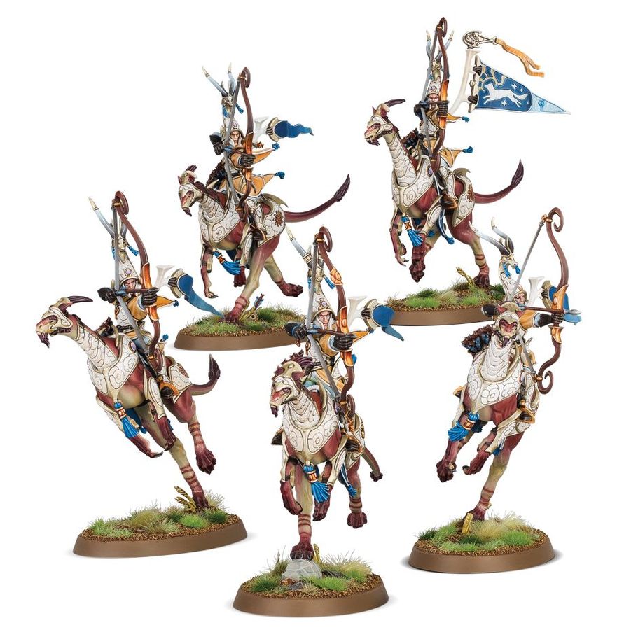 Warhammer Age of Sigmar - Lumineth Realm-lords - Hurakan Windchargers (PREORDER) | Gamers Paradise