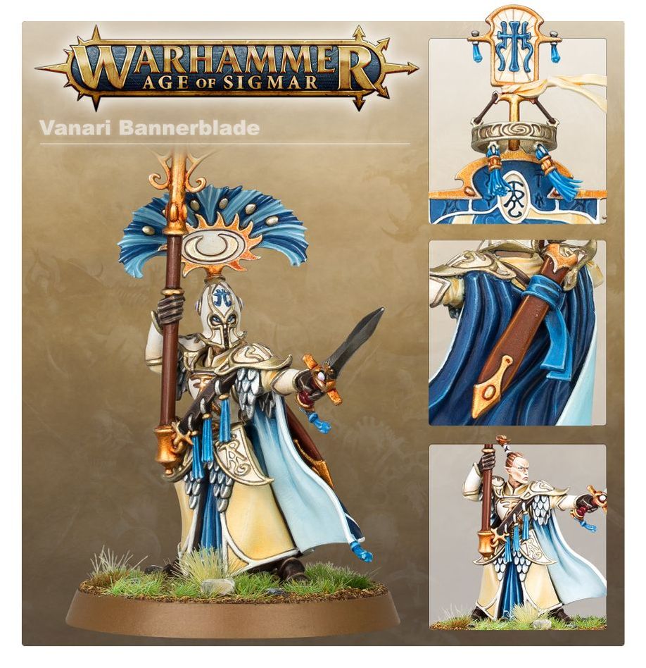 Warhammer: Age of Sigmar - Lumineth Realm-Lords - Vanari Bannerblade | Gamers Paradise