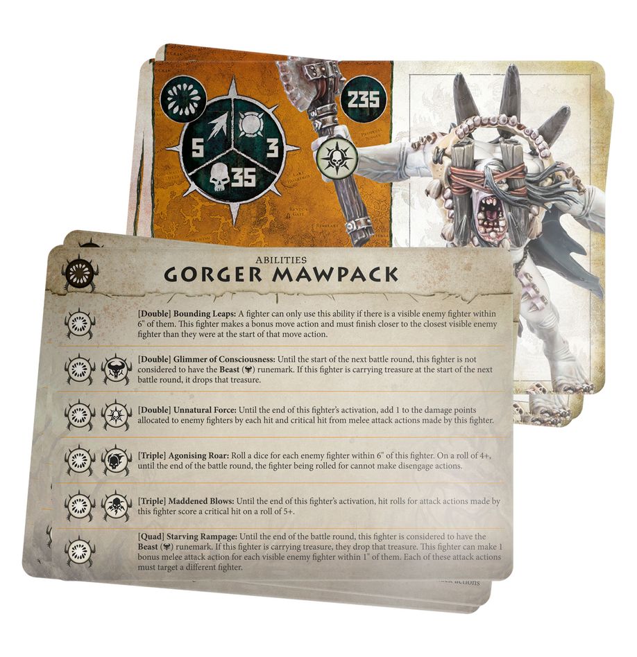 Warhammer: Age of Sigmar - WARCRY: GORGER MAWPACK | Gamers Paradise