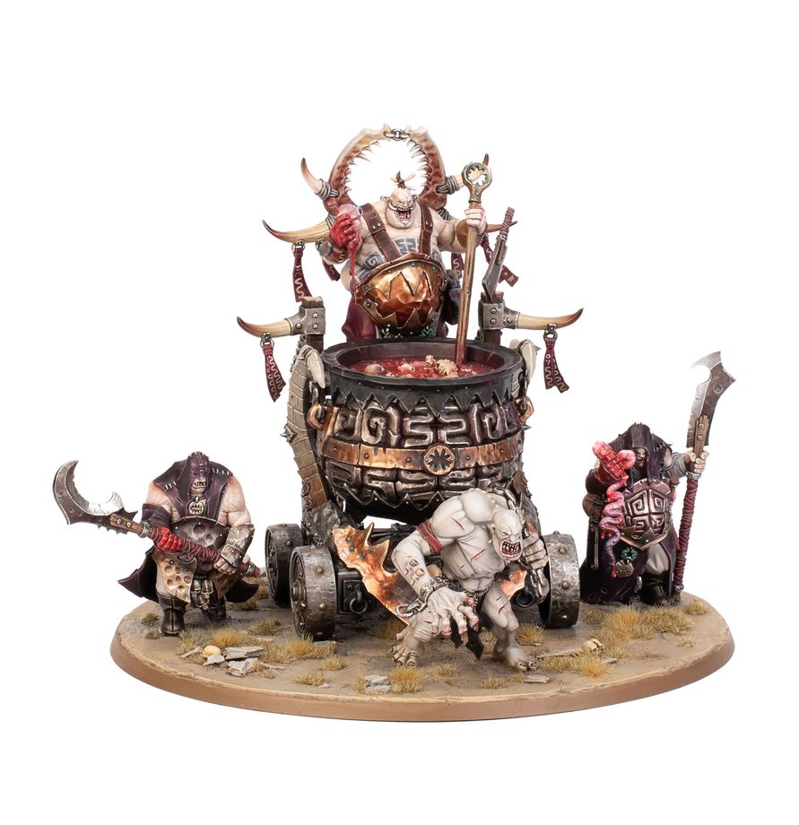 Warhammer: Age of Sigmar - Ogor Mawtribes - Redd the Maw – High Slaughtermaster (PREORDER) | Gamers Paradise