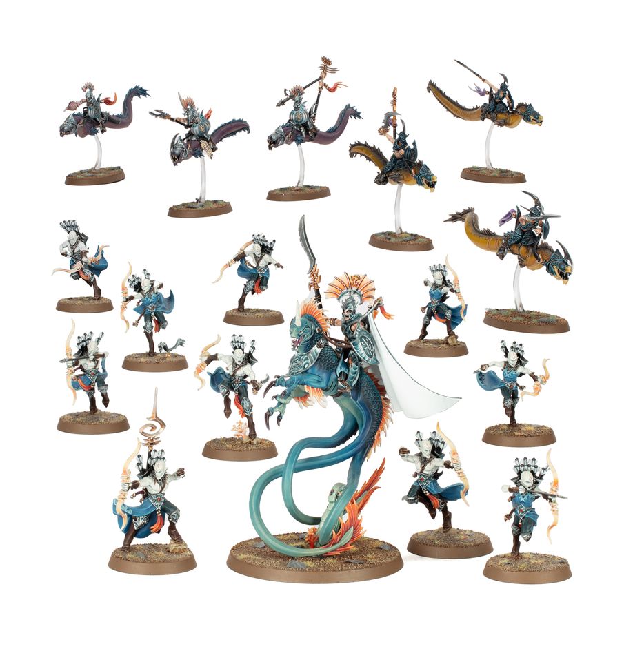Warhammer: Age of Sigmar - Spearhead: Idoneth Deepkin – Akhelian Tide Guard | Gamers Paradise