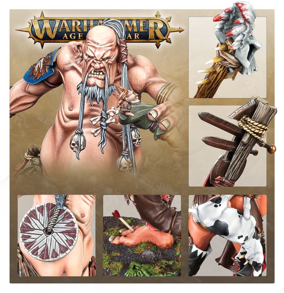Warhammer: Age of Sigmar - Sons of Behemat - Mancrusher Mob | Gamers Paradise