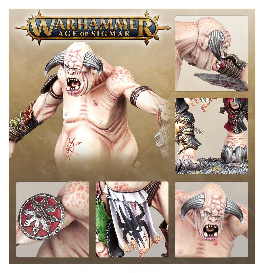 Warhammer: Age of Sigmar - Sons of Behemat - Mancrusher Mob | Gamers Paradise