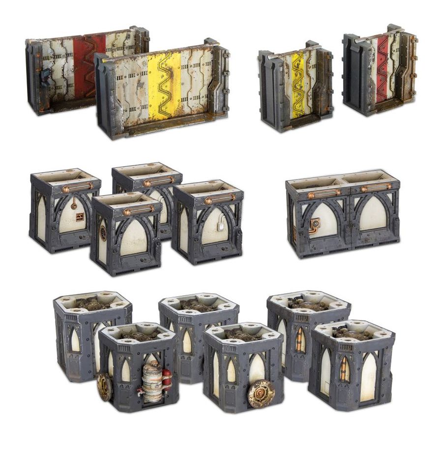 Necromunda Zone Mortalis Columns and Walls | Gamers Paradise