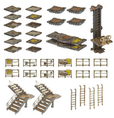 Necromunda Zone Mortalis Platforms and Stairs | Gamers Paradise