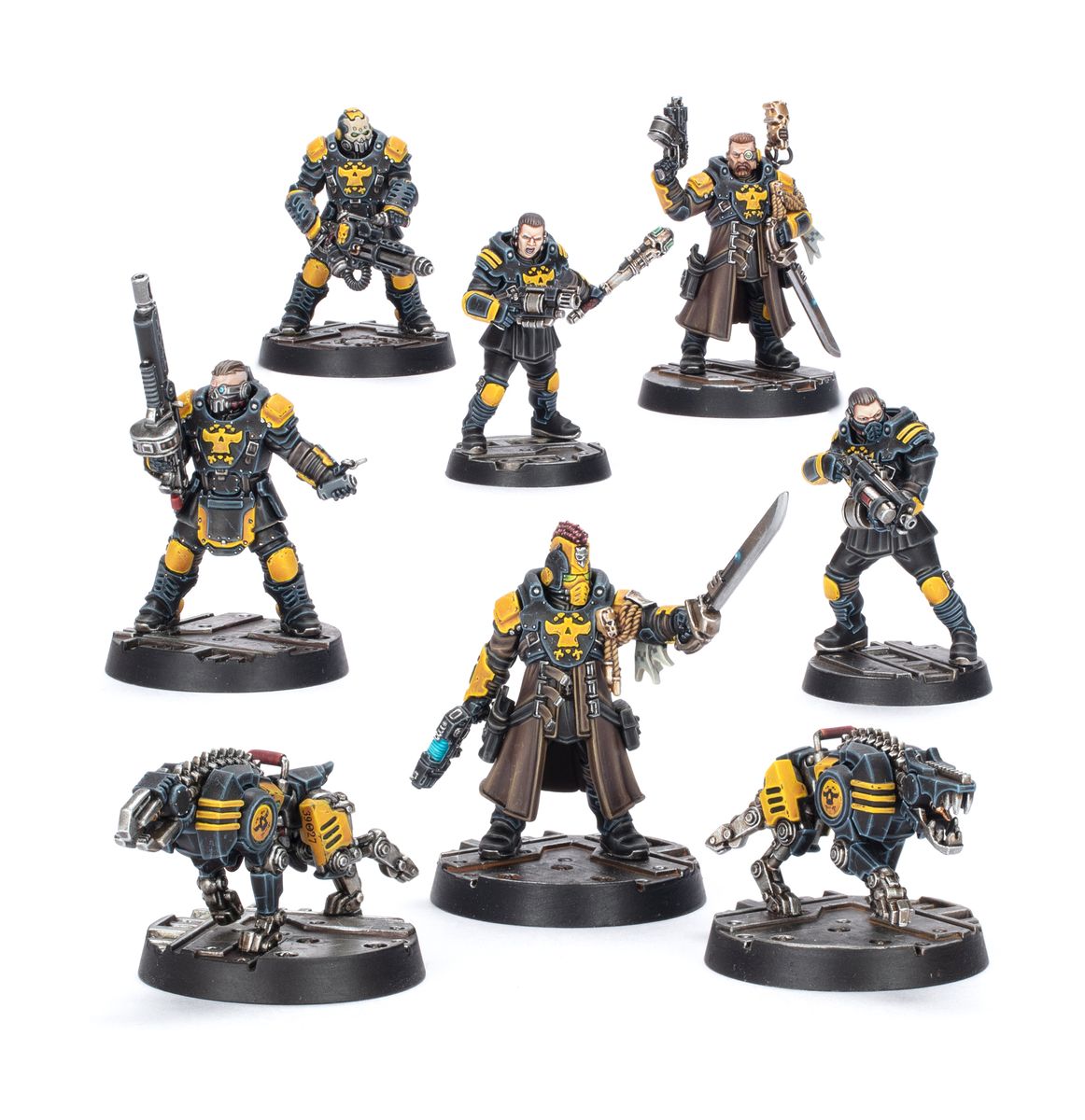 Necromunda Palanite Enforcer Captains & Sergeants | Enforcer Command Upgrade | Gamers Paradise