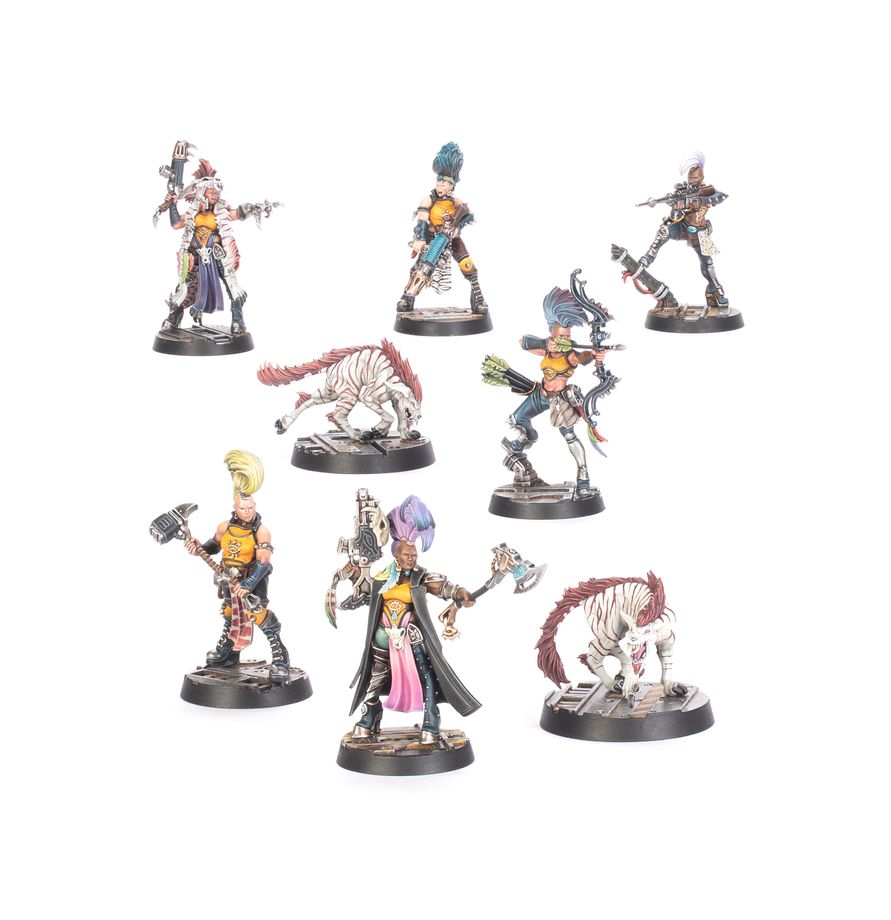 Necromunda Escher Matriarchs & Phyrr Cats (Preorder) | Gamers Paradise