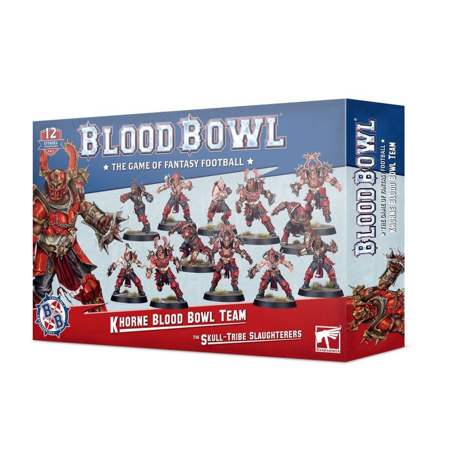 BLOOD BOWL: Khorne Blood Bowl Team - Skull-tribe Slaughterers | Gamers Paradise