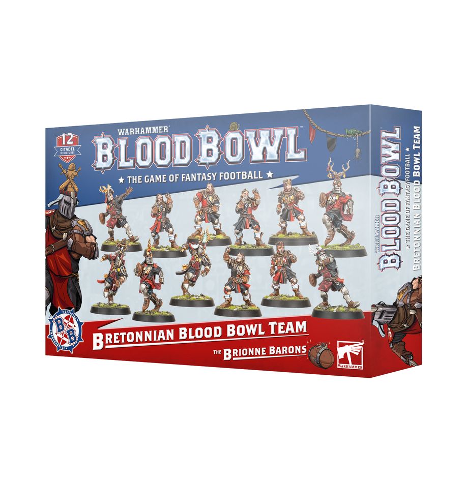 BLOOD BOWL: Bretonnian Blood Bowl Team: The Brionne Barons | Gamers Paradise