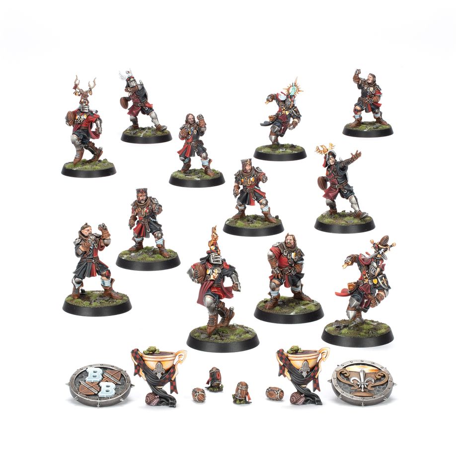 BLOOD BOWL: Bretonnian Blood Bowl Team: The Brionne Barons | Gamers Paradise