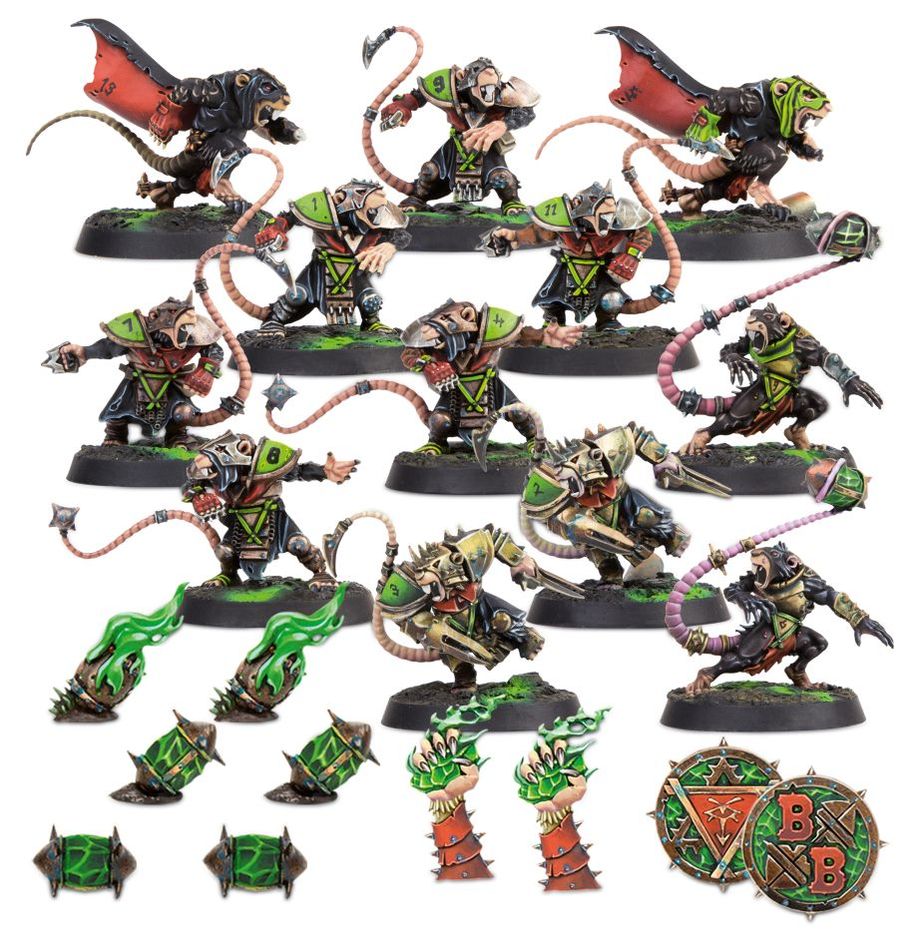 BLOOD BOWL: SKAVEN TEAM - THE SKAVENBLIGHT SCRAMBLERS | Gamers Paradise