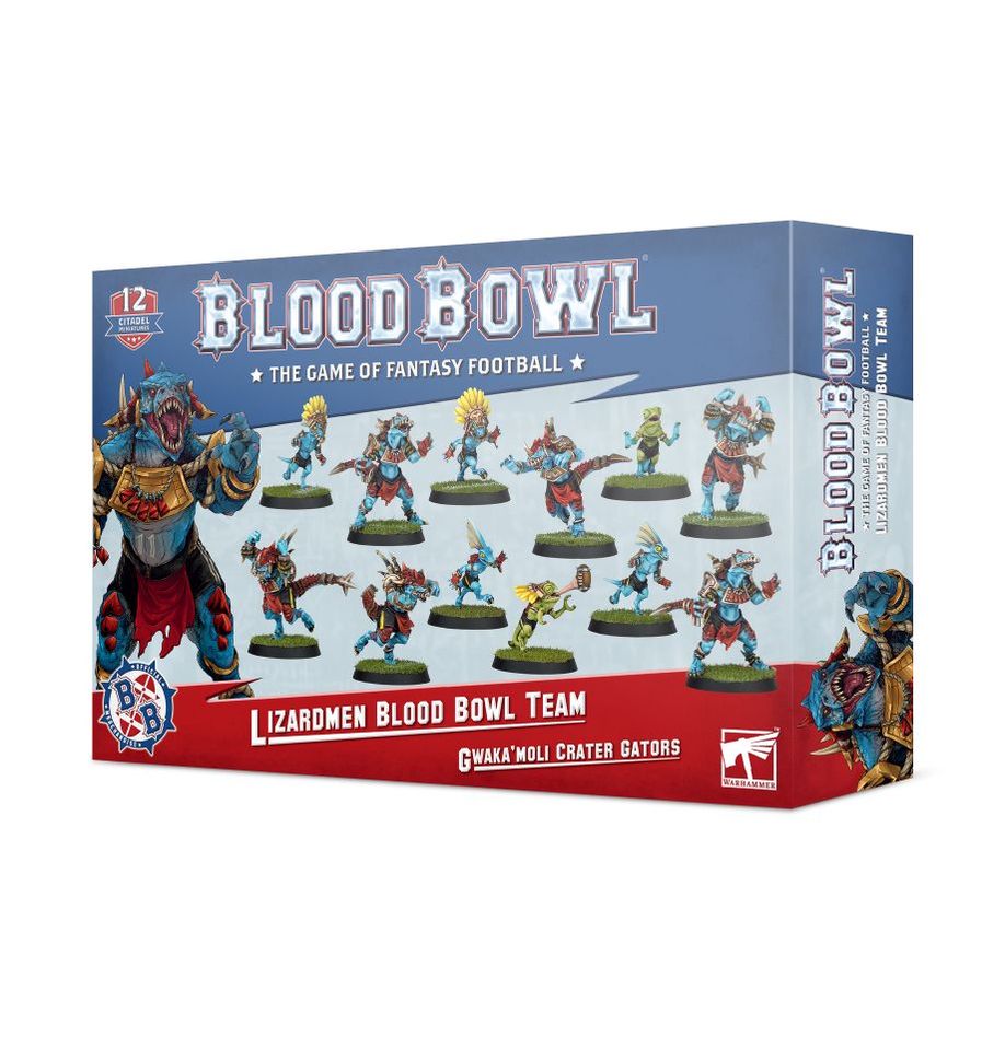 BLOOD BOWL: Lizardmen Blood Bowl Team – Gwaka'moli Crater Gators | Gamers Paradise