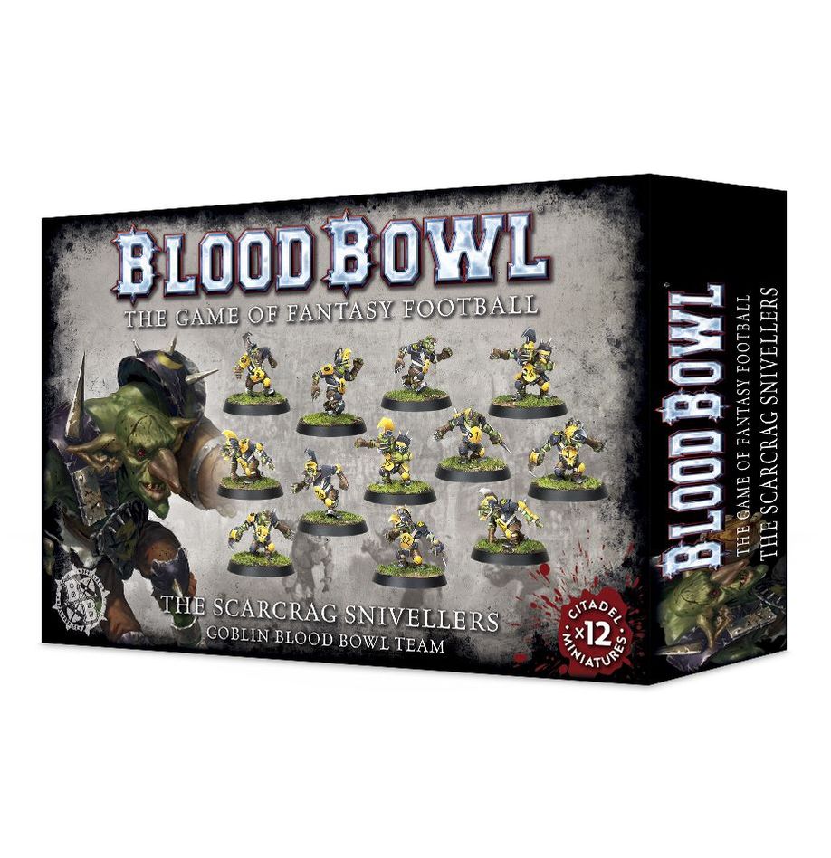 BLOOD BOWL: GOBLIN TEAM - SCARCRAG SNIVELLERS | Gamers Paradise