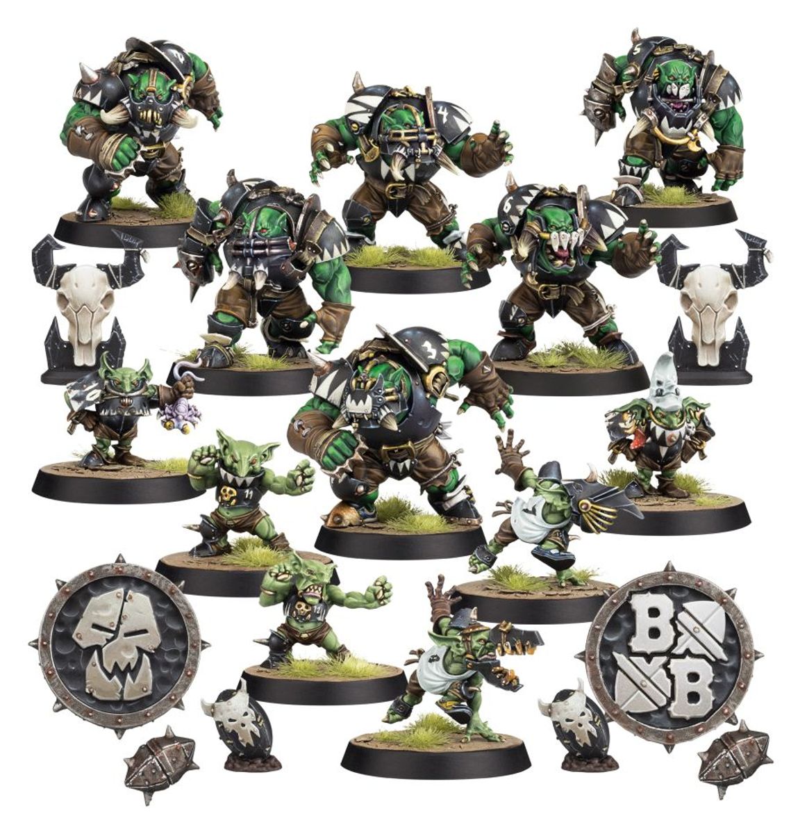 Blood Bowl Black Orc Team – Strength-Based Fantasy Football Team | Gamers Paradise