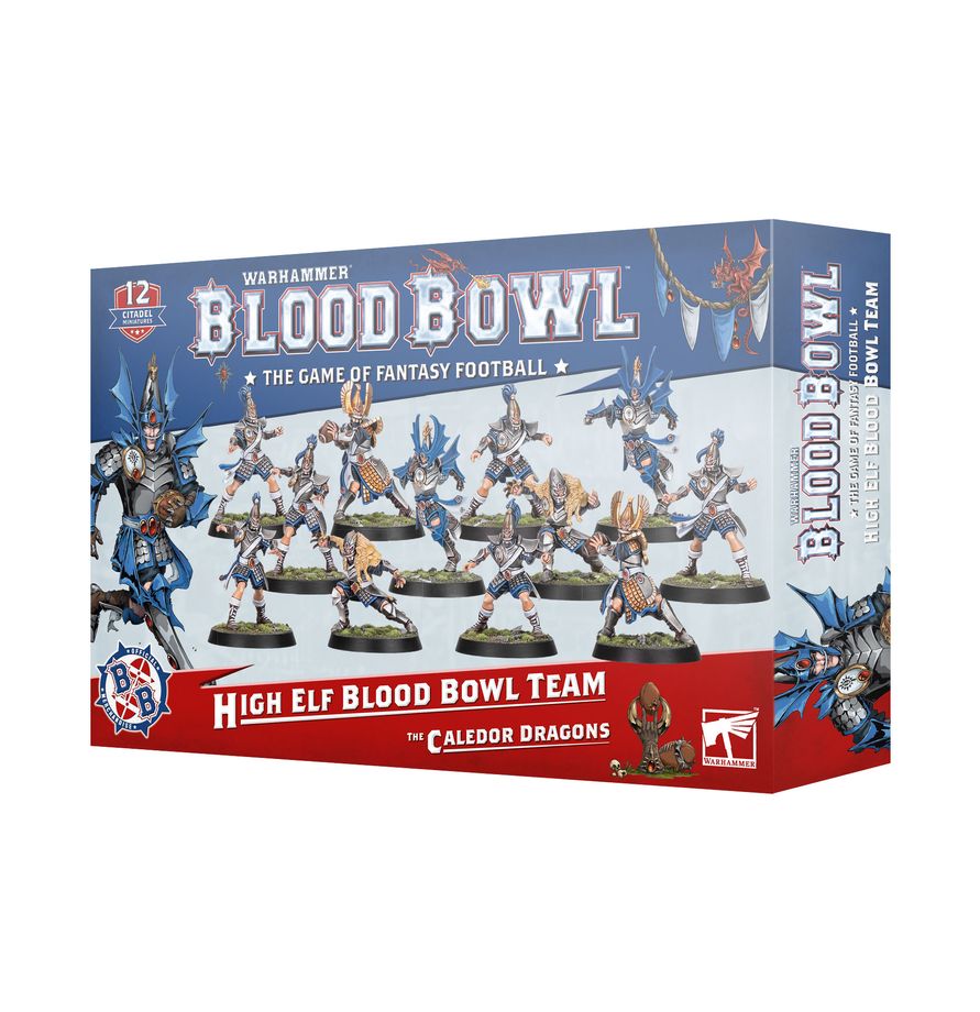 BLOOD BOWL: High Elf Blood Bowl Team: The Caledor Dragons (PREORDER) | Gamers Paradise