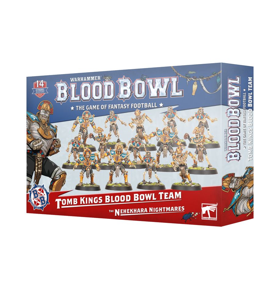 BLOOD BOWL: Tomb Kings Blood Bowl Team: The Nehekhara Nightmares | Gamers Paradise