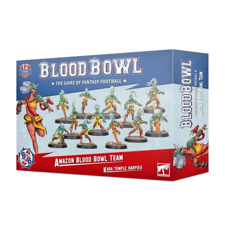 BLOOD BOWL: AMAZON TEAM - KARA TEMPLE HARPIES | Gamers Paradise