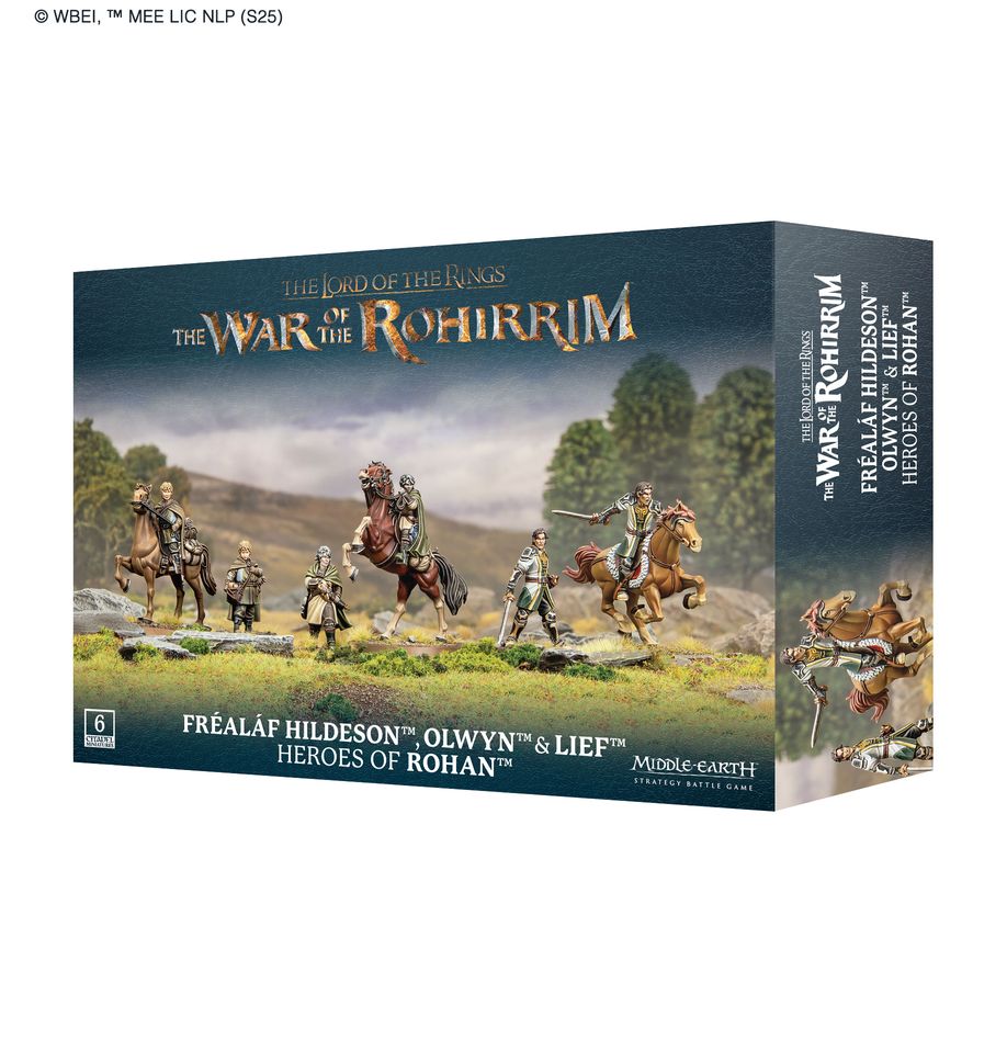 Fréaláf Hildeson™, Olwyn™ & Lief™, Heroes of Rohan™(PREORDER) (10/4/25) | Gamers Paradise
