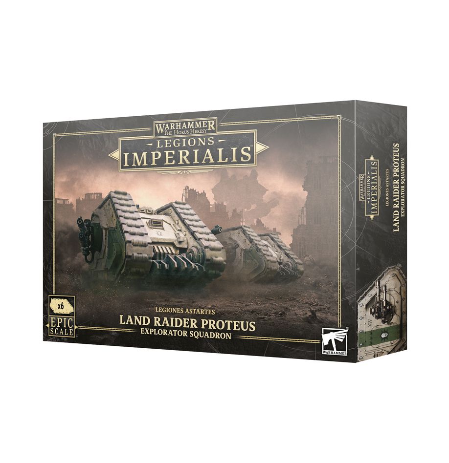 Warhammer: Legions Imperialis - Legiones Astartes - Land Raider Proteus Exploration Squadron | Gamers Paradise