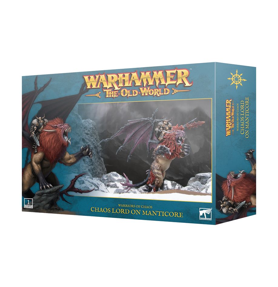 WARHAMMER: THE OLD WORLD - Warriors of Chaos - Chaos Lord on Manticore | Gamers Paradise