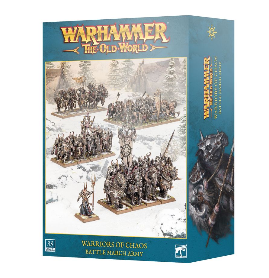 Warhammer The Old World: Warriors of Chaos: Battle March Army (PREORDER) | Gamers Paradise