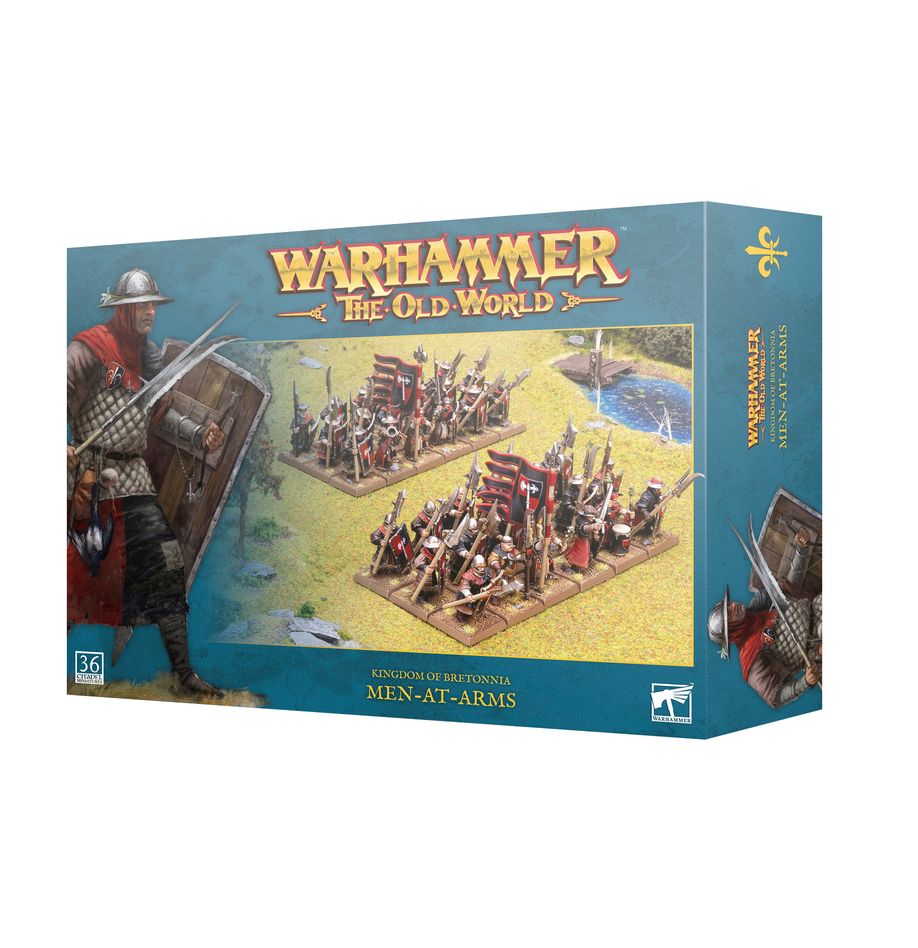 WARHAMMER: THE OLD WORLD – KINGDOM OF BRETONNIA - MEN-AT-ARMS | Gamers Paradise