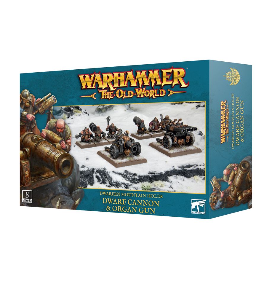 WARHAMMER: THE OLD WORLD - DMH - Dwarf Cannon & Organ Gun | Gamers Paradise