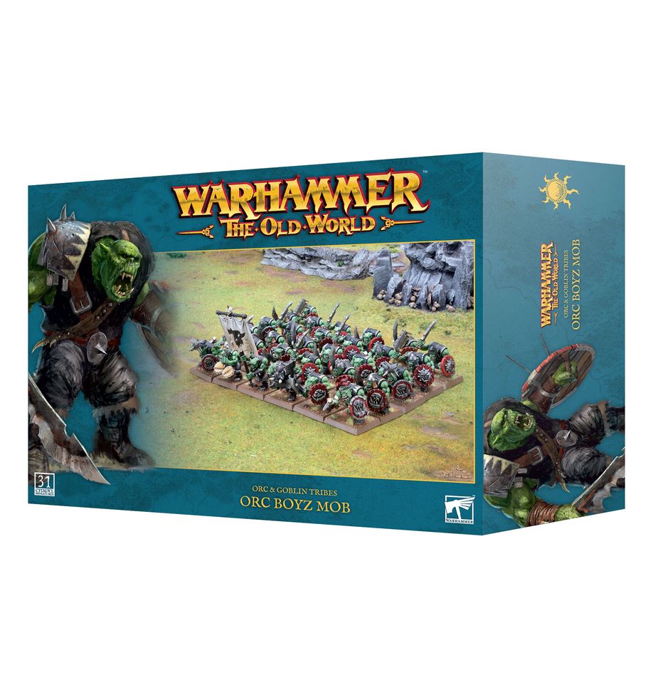 WARHAMMER: THE OLD WORLD - ORC BOYZ MOB | Gamers Paradise