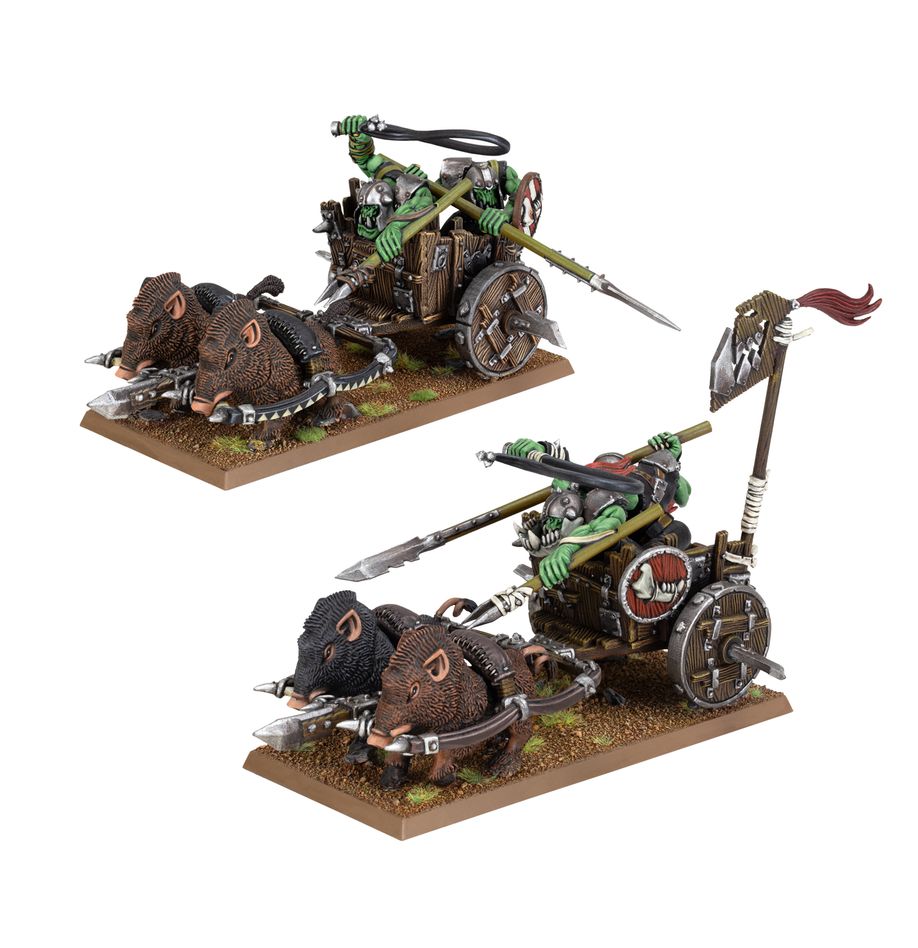 WARHAMMER: THE OLD WORLD - ORC BOAR CHARIOTS | Gamers Paradise