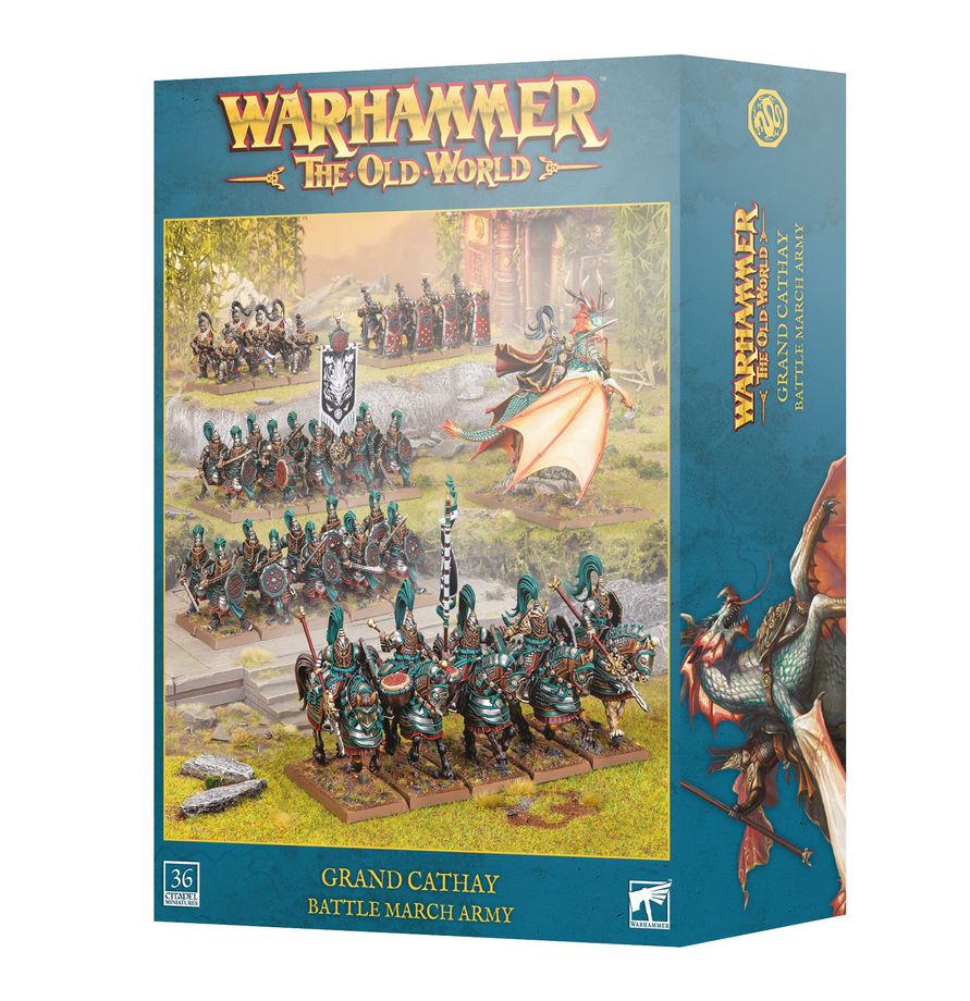 Warhammer The Old World: Armies of Grand Cathay: Battle March Army (PREORDER) | Gamers Paradise
