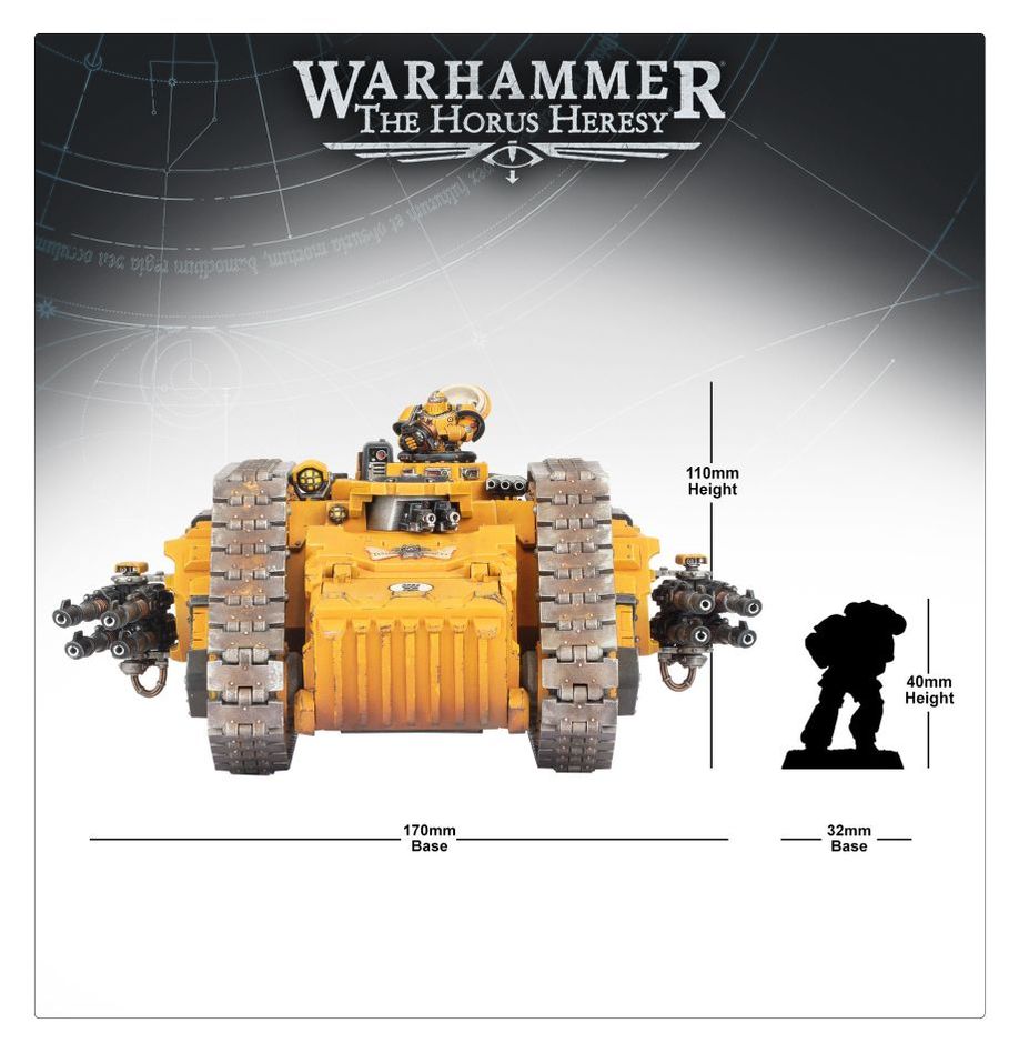 Warhammer: The Horus Heresy - Legiones Astartes - Spartan Assault Tank | Gamers Paradise