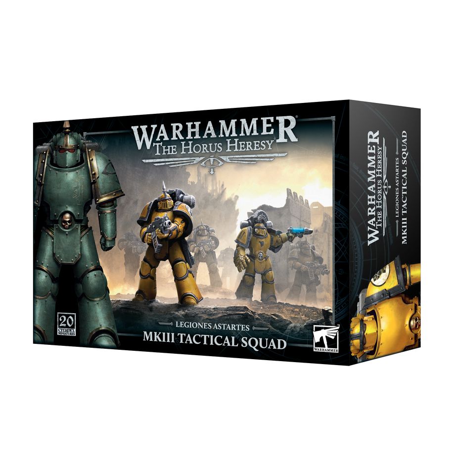 Warhammer: The Horus Heresy - Legiones Astartes - MKIII Tactical Squad | Gamers Paradise