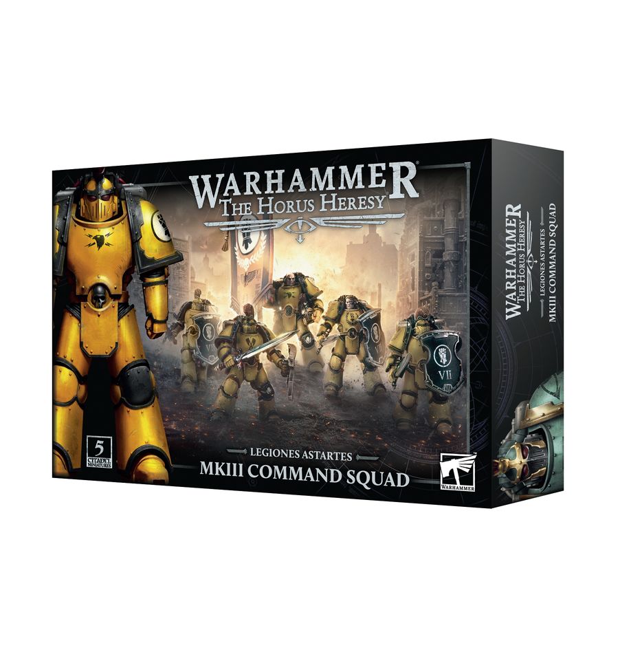 Warhammer: The Horus Heresy - Legiones Astartes - MKIII Legion Command Squad | Gamers Paradise