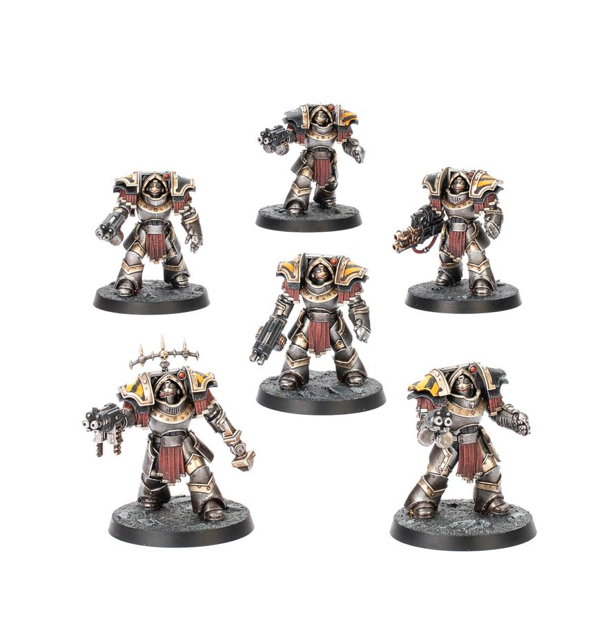 Warhammer: The Horus Heresy - Cataphractii Terminators with Combi-bolters and Power Fists (PREORDER) | Gamers Paradise