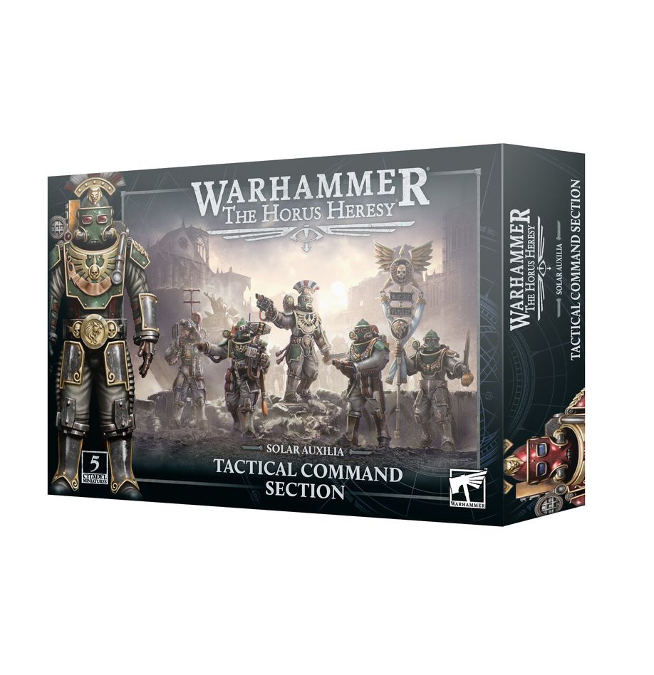 Warhammer: The Horus Heresy - SOLAR AUXILIA - TACTICAL COMMAND SECTION | Gamers Paradise