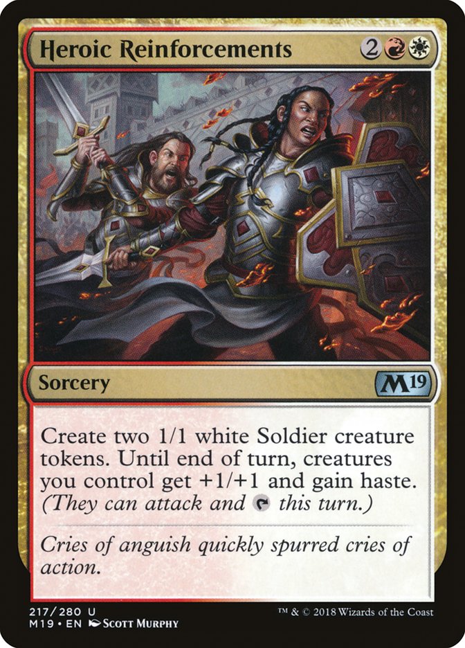 Heroic Reinforcements [Core Set 2019] | Gamers Paradise