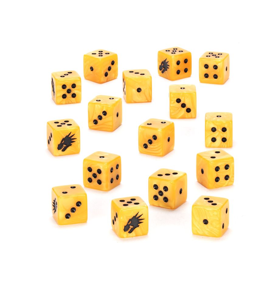 Warhammer 40k - Salamanders - Dice | Gamers Paradise