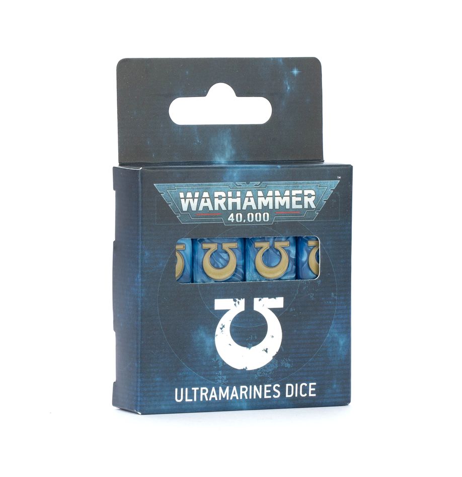 Warhammer 40k - Ultramarines - Dice | Gamers Paradise