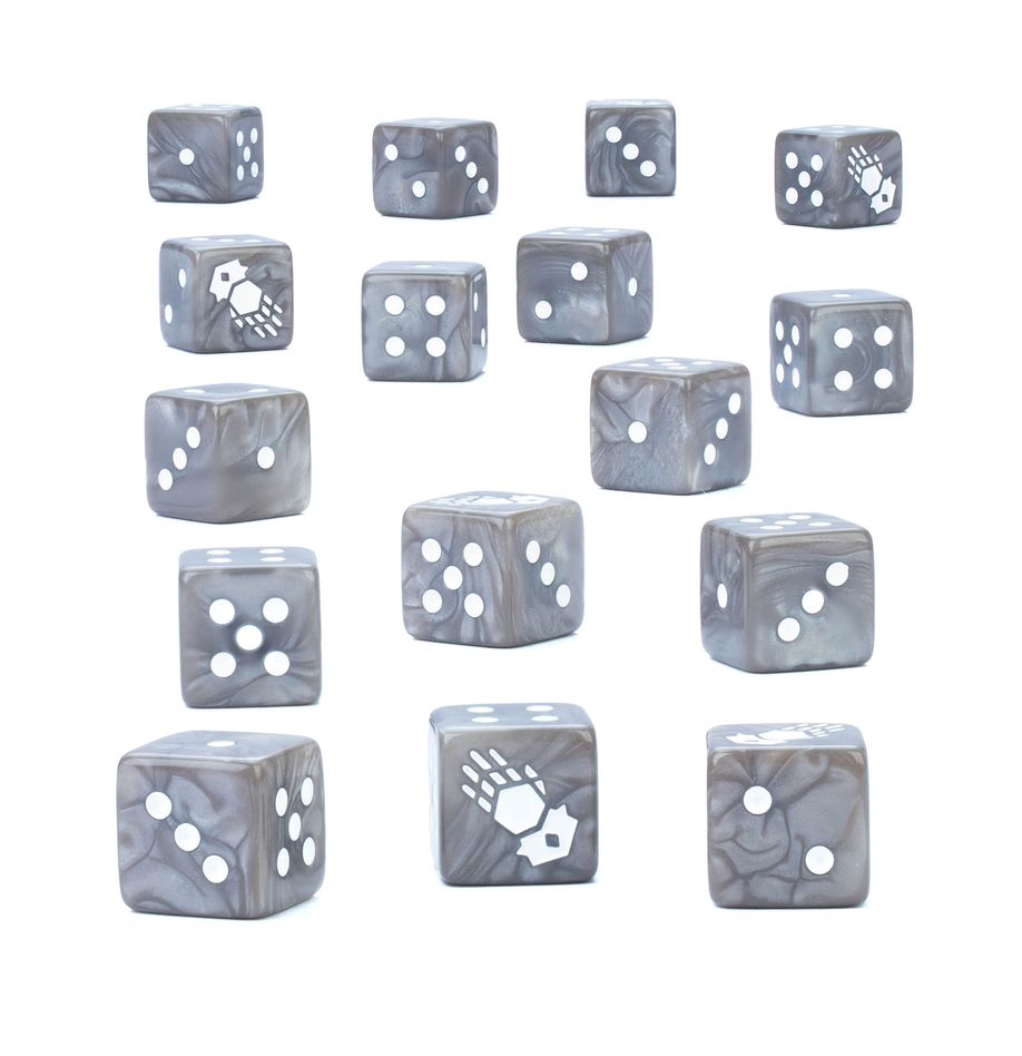 Warhammer 40k - Iron Hands Dice | Gamers Paradise