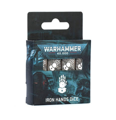 Warhammer 40k - Iron Hands Dice | Gamers Paradise