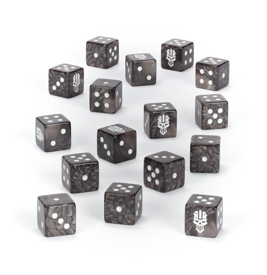 Iron Warriors Dice – Warhammer 40K Faction Dice | Gamers Paradise
